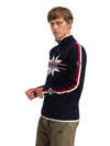 Dale Of Norway NÅLE Merino-Pullover Herren | Marine - Offwhite | Studio | DALE-96471-C00-01