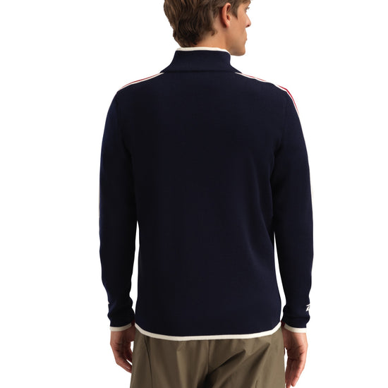 Dale Of Norway NÅLE Merino-Pullover Herren | Marine - Offwhite | Studio | DALE-96471-C00-02