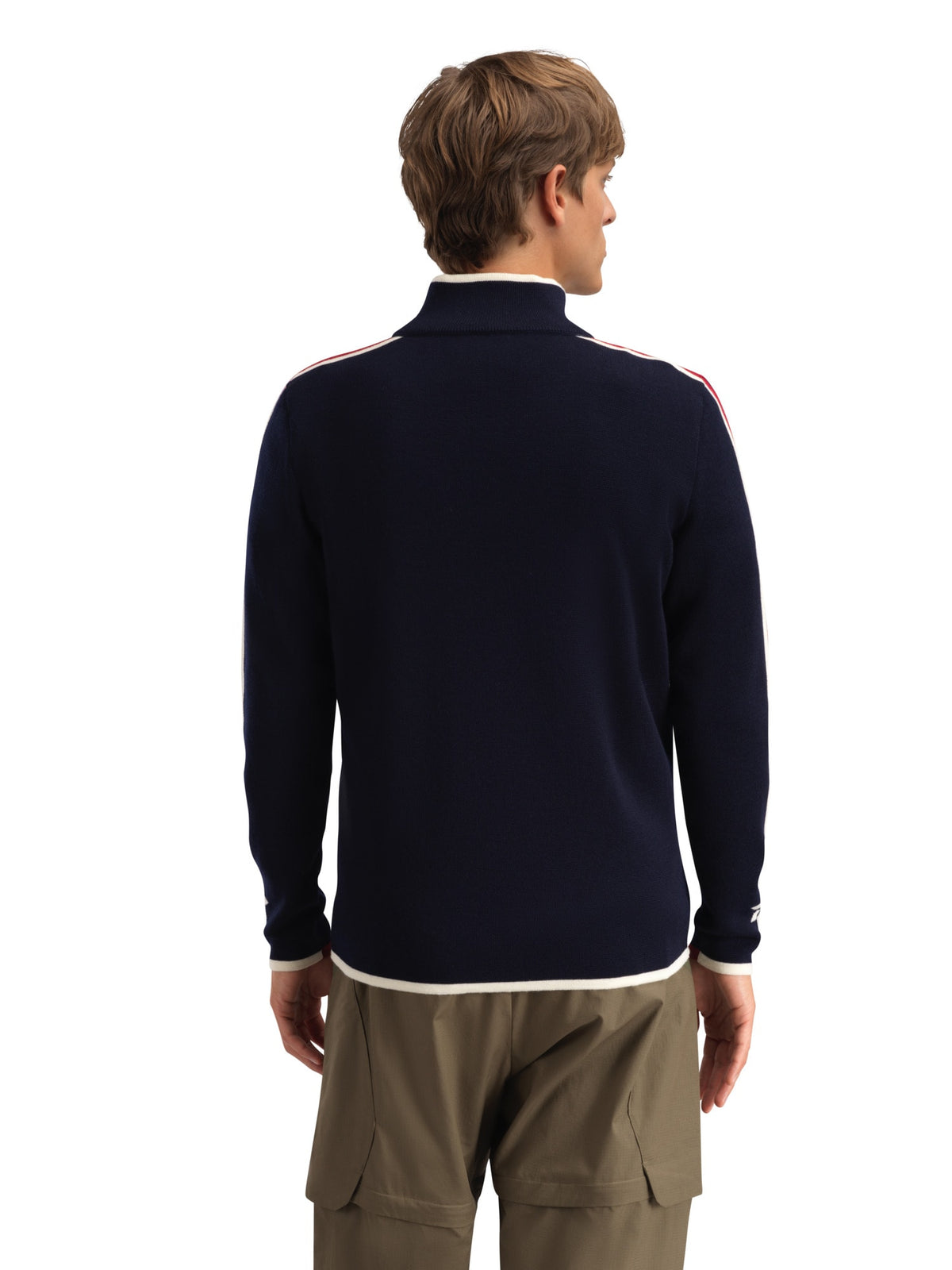 Dale Of Norway NÅLE Merino-Pullover Herren | Marine - Offwhite | Studio | DALE-96471-C00-02