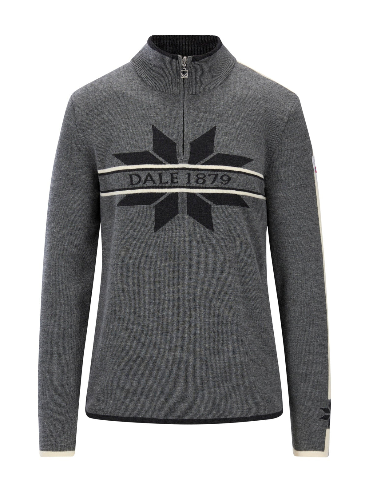 Dale Of Norway NÅLE Merino-Pullover Herren | Smoke - Dark Charcoal | Packshot | DALE-96471-E00-04