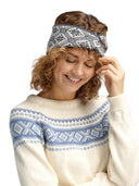 Dale Of Norway CHRISTIANIA HEADBAND Grijs Offwhite One size - PeakStyle