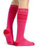Calcetines Dale Of Norway CORTINA KNEE SOCKS Rosa Rojo M - PeakStyle