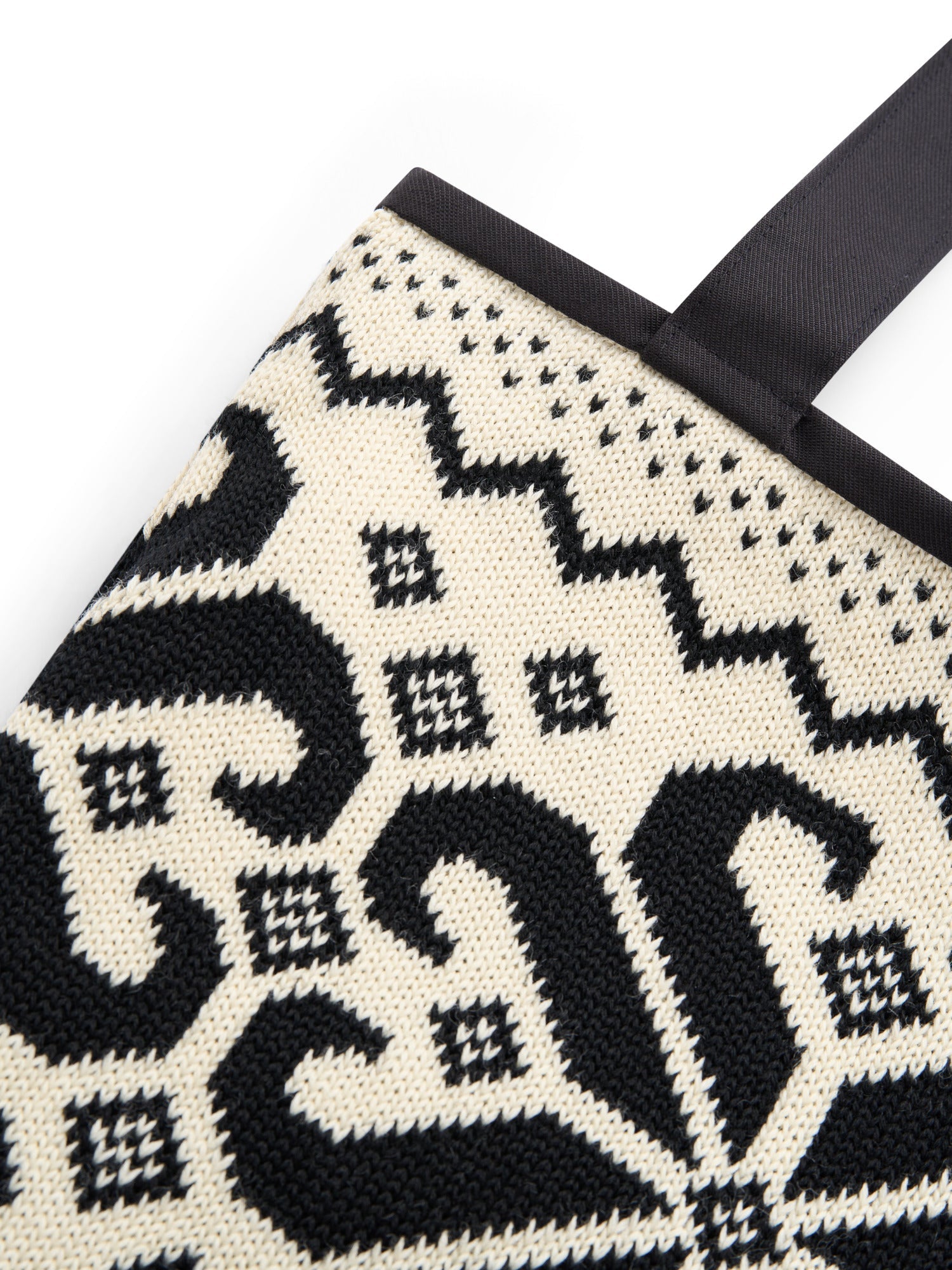Dale Of Norway FALKEBERG TOTEBAG Off-white Black One size - PeakStyle