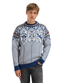 Dale Of Norway M 1994 MASC SWEATER Indigo Mustard Bottle Green XXL - PeakStyle