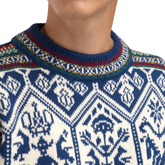 Dale Of Norway M 1994 MASC SWEATER Indigo Mustard Botttlegreen XXL - PeakStyle