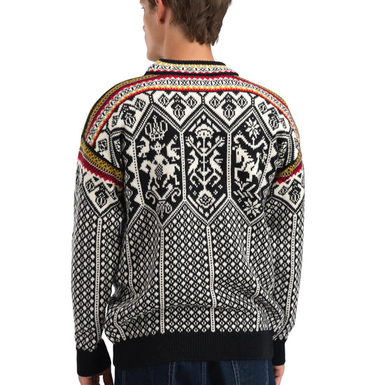 Dale Of Norway M 1994 MASC SWEATER Negro Mostaza Blanco roto S - PeakStyle