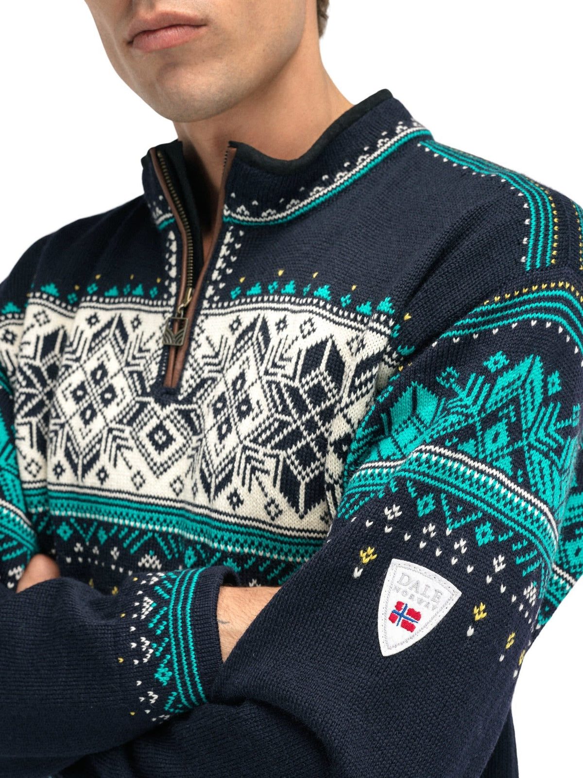 Dale of Norway M BLYFJELL SWEATER - Outerwear at PeakStyle