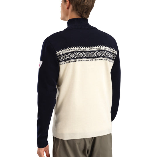 Dale Of Norway M DALESTØLEN MASC SWEATER Off-white Navy 3XL - PeakStyle