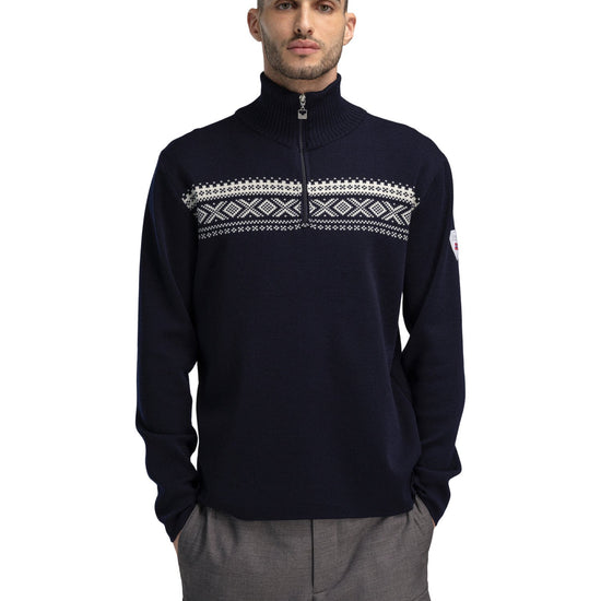 Dale Of Norway M DALESTØLEN MASC SWEATER Navy Off-white 3XL - PeakStyle