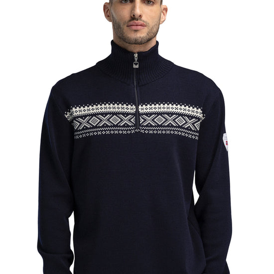 Dale Of Norway M DALESTØLEN MASC SWEATER Navy Off-white 3XL - PeakStyle
