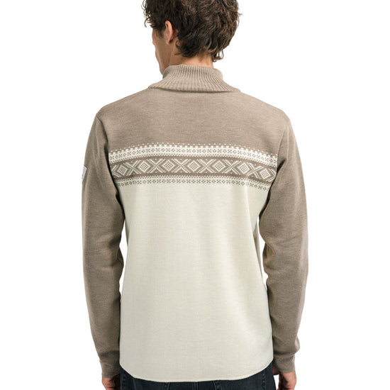 Dale Of Norway M DALESTØLEN MASC SWEATER Mountainstone Off-white S - PeakStyle