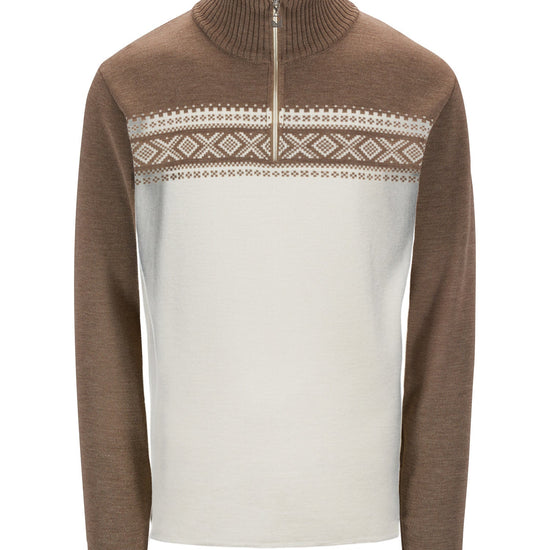Dale Of Norway M DALESTØLEN MASC SWEATER Mountainstone Off-white S - PeakStyle