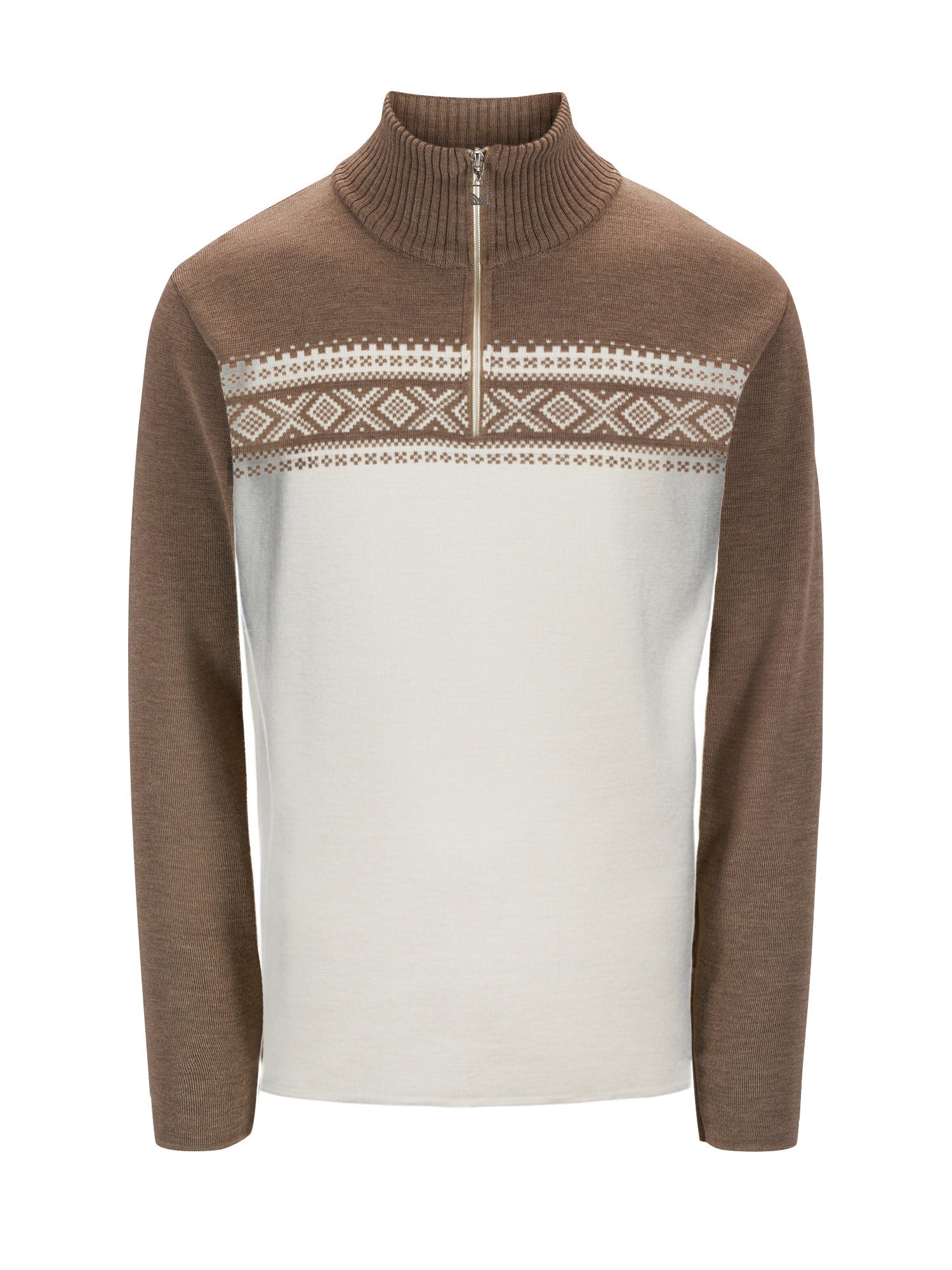 Dale Of Norway M DALESTØLEN MASC SWEATER Mountainstone Off-white S - PeakStyle