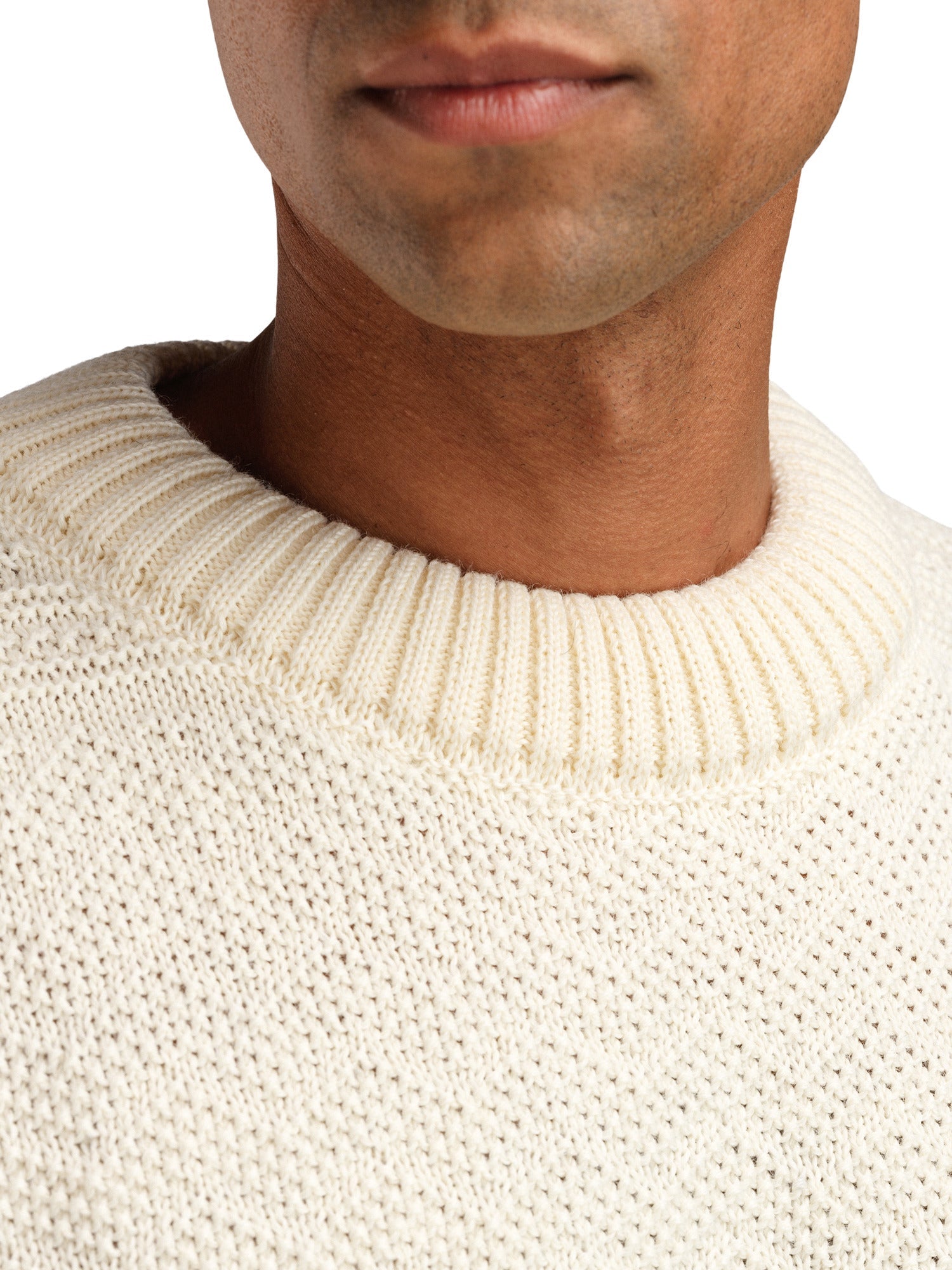 Dale Of Norway M LUSA MASC SWEATER Off-white XXL - PeakStyle