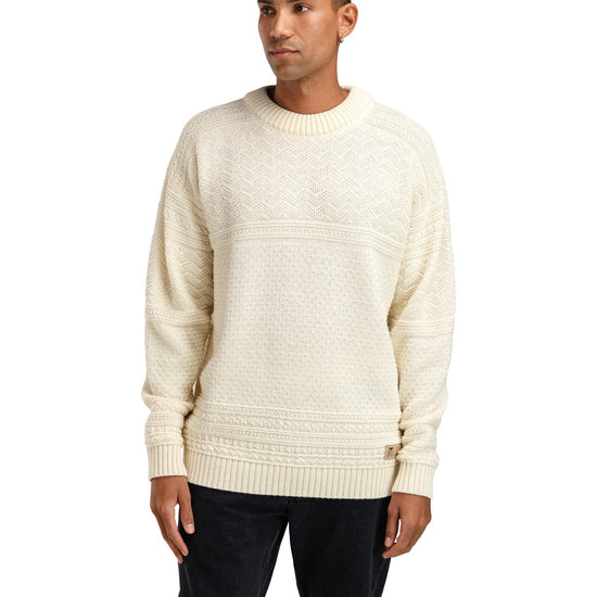 Dale Of Norway M LUSA MASC SWEATER Off-white XXL - PeakStyle