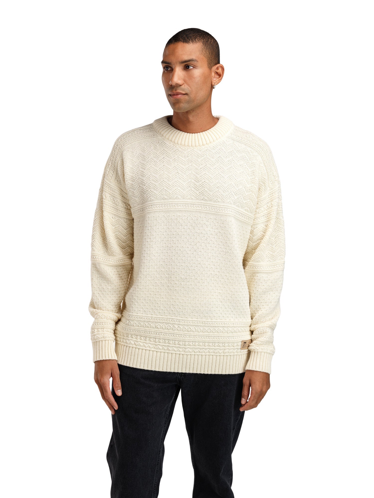 Dale Of Norway M LUSA MASC SWEATER Off-white XXL - PeakStyle