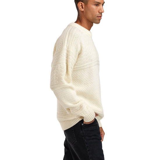 Dale Of Norway M LUSA MASC SWEATER Off-white XXL - PeakStyle