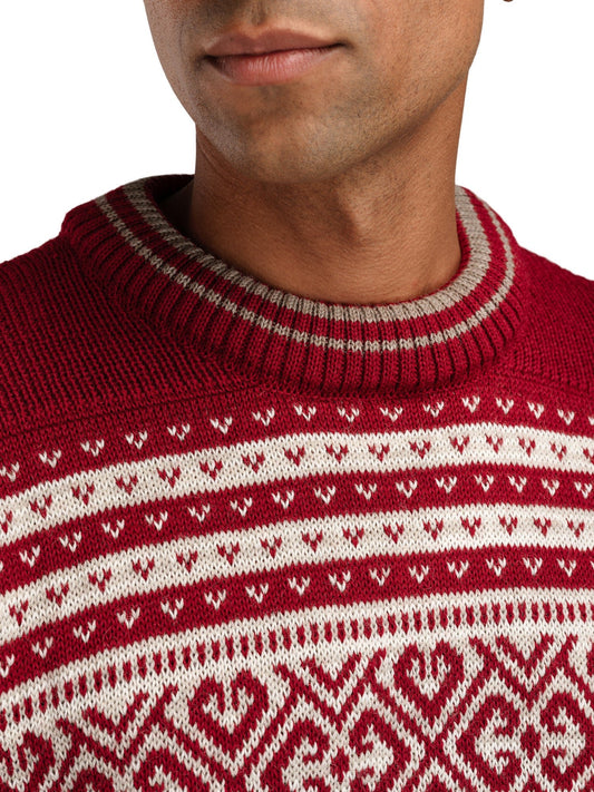 Dale Of Norway M RAMBERG MAGLIONE DA UOMO Redrose Mountainstone Sand mel XXL - PeakStyle