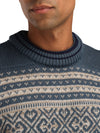 Dale Of Norway M RAMBERG MASC SWEATER Steel Navy Mountainstone Sand XXL - PeakStyle