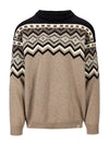 Dale Of Norway M RANDABERG MASC SWEATER Marrón Negro Blanco roto XXL - PeakStyle