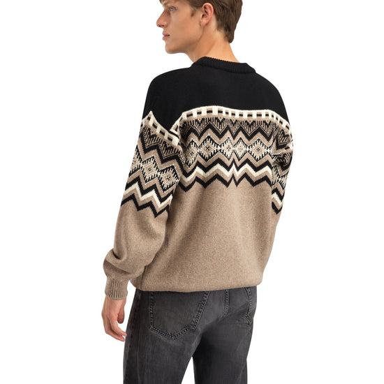 Dale Of Norway M RANDABERG MASC SWEATER Marrón Negro Blanco roto XXL - PeakStyle