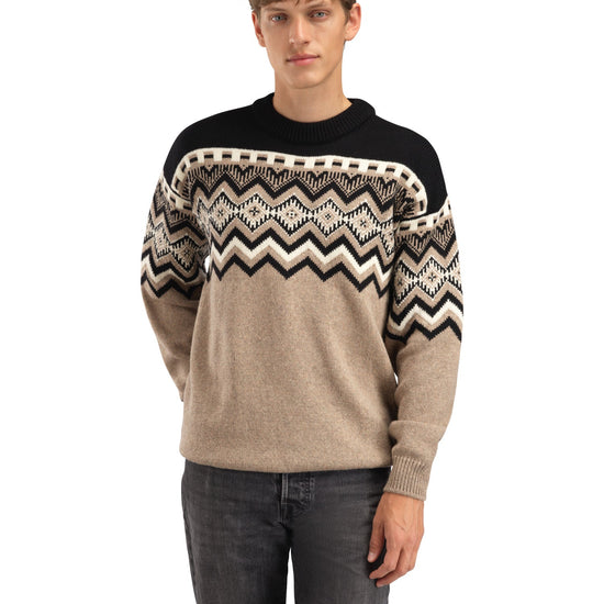 Dale Of Norway M RANDABERG MASC SWEATER Marrón Negro Blanco roto XXL - PeakStyle