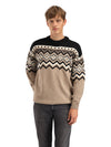Dale Of Norway M RANDABERG MASC SWEATER Marrón Negro Blanco roto XXL - PeakStyle