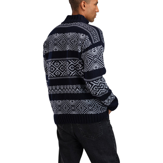 Dale Of Norway M RASLETIND MASC SWEATER Bleu marine  Bleu clair mélangé XXL - PeakStyle