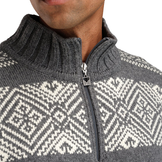 Dale Of Norway M RASLETIND MASC SWEATER Darkcharcoal Offwhite XXL - PeakStyle