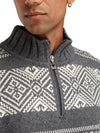 Dale Of Norway M RASLETIND MASC SWEATER Darkcharcoal Offwhite XXL - PeakStyle