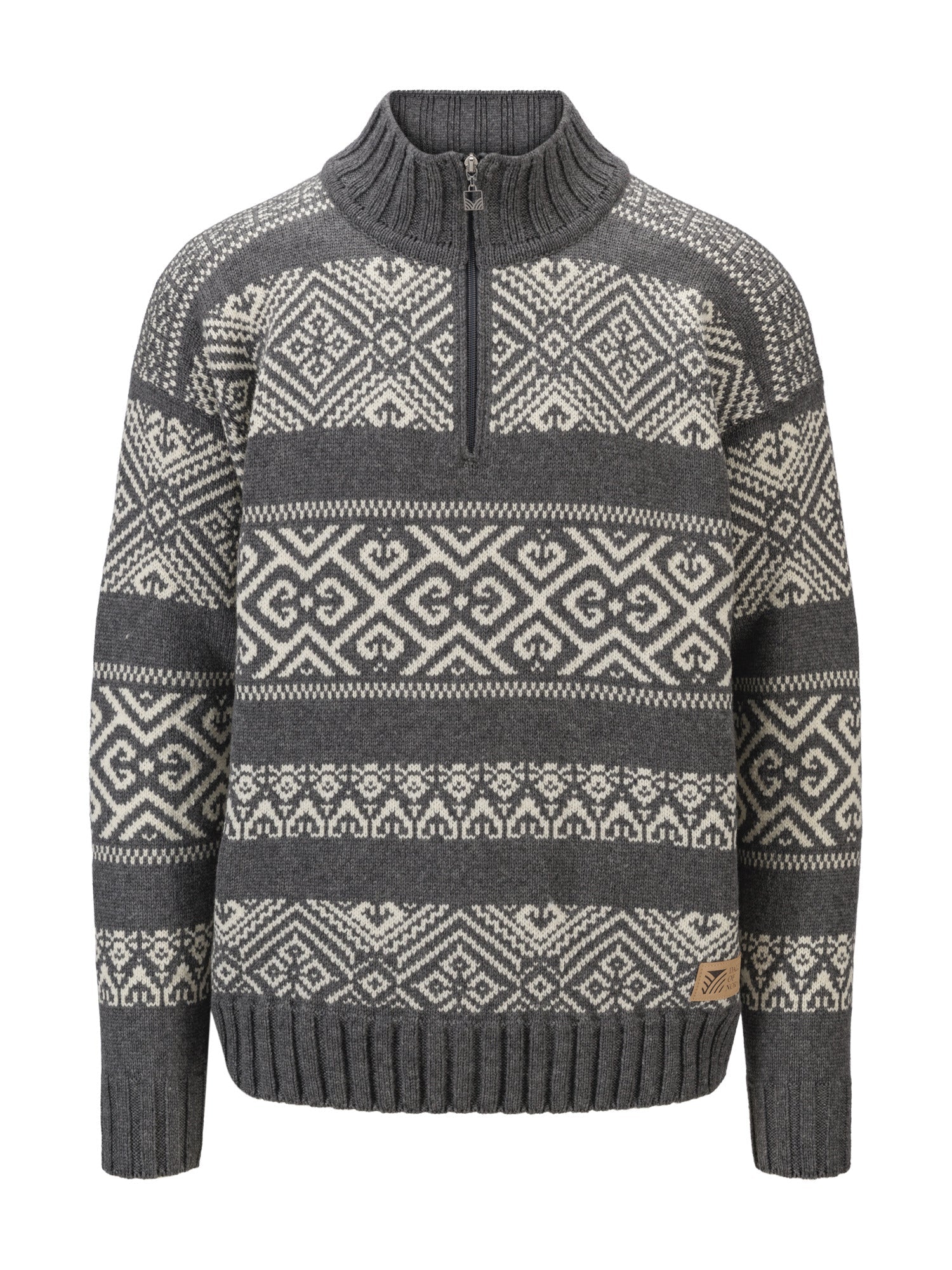 Dale Of Norway M RASLETIND MASC SWEATER Darkcharcoal Offwhite XXL - PeakStyle