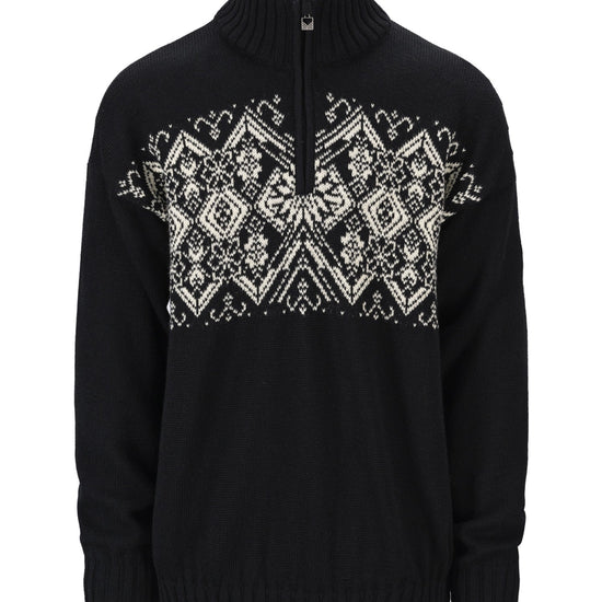 Dale Of Norway M ROSET MASC. WP SWEATER Nero Bianco sporco 3XL - PeakStyle