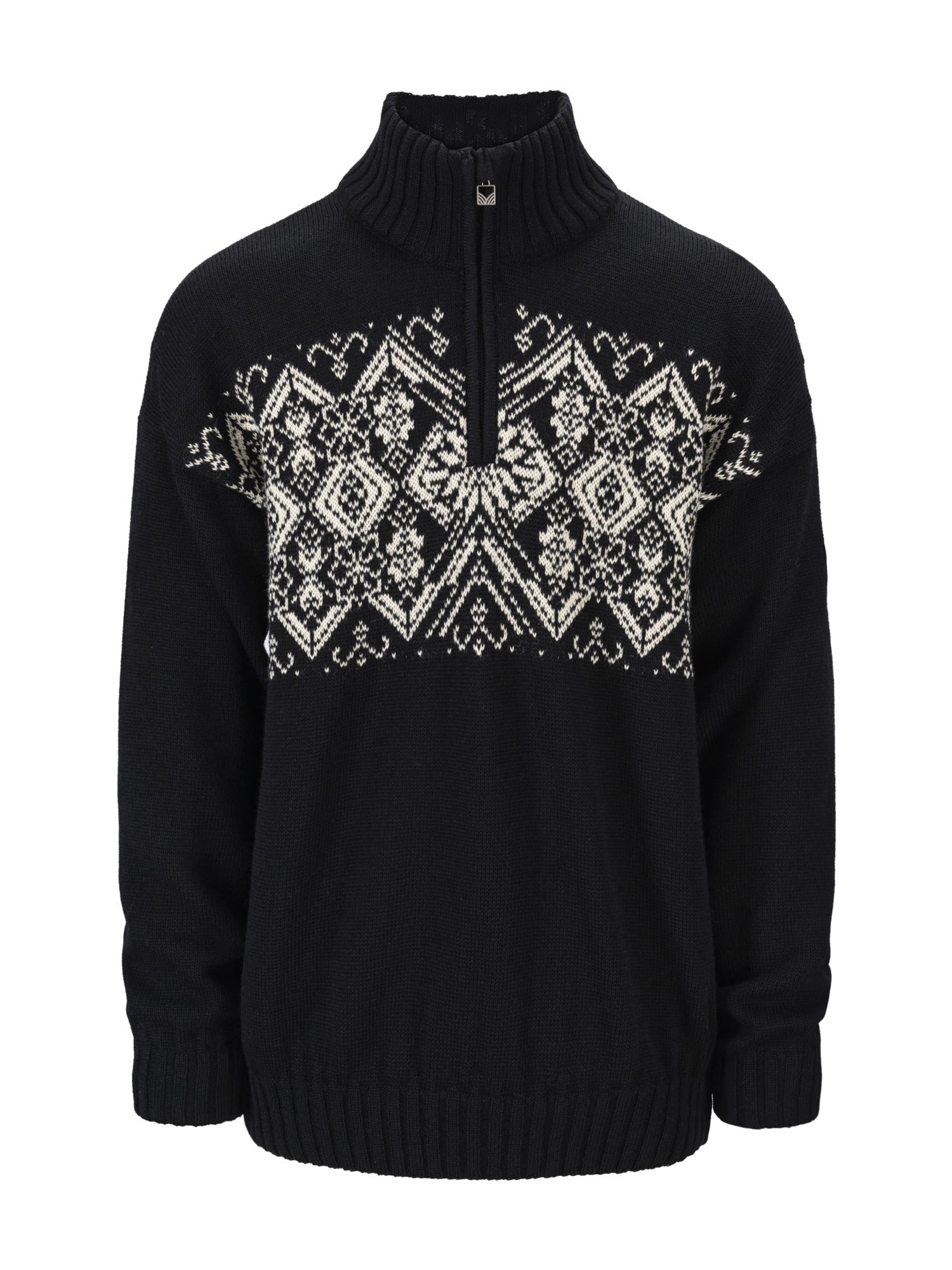 Dale Of Norway M ROSET MASC. WP SWEATER Noir Blanc cassé 3XL - PeakStyle