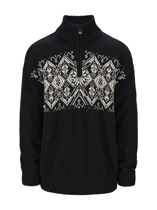 Dale Of Norway M ROSET MASC. WP SWEATER Noir Blanc cassé 3XL - PeakStyle