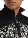 Dale Of Norway M ROSET MASC. WP SWEATER Nero Bianco sporco 3XL - PeakStyle