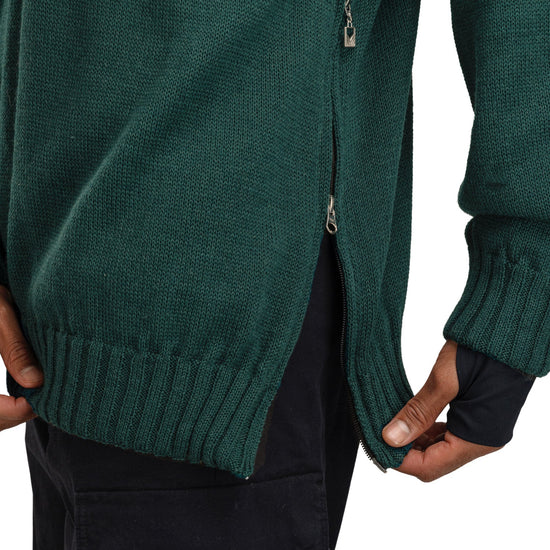 Dale Of Norway M ROSET MASC. WP SWEATER Verde pino Bianco sporco M - PeakStyle