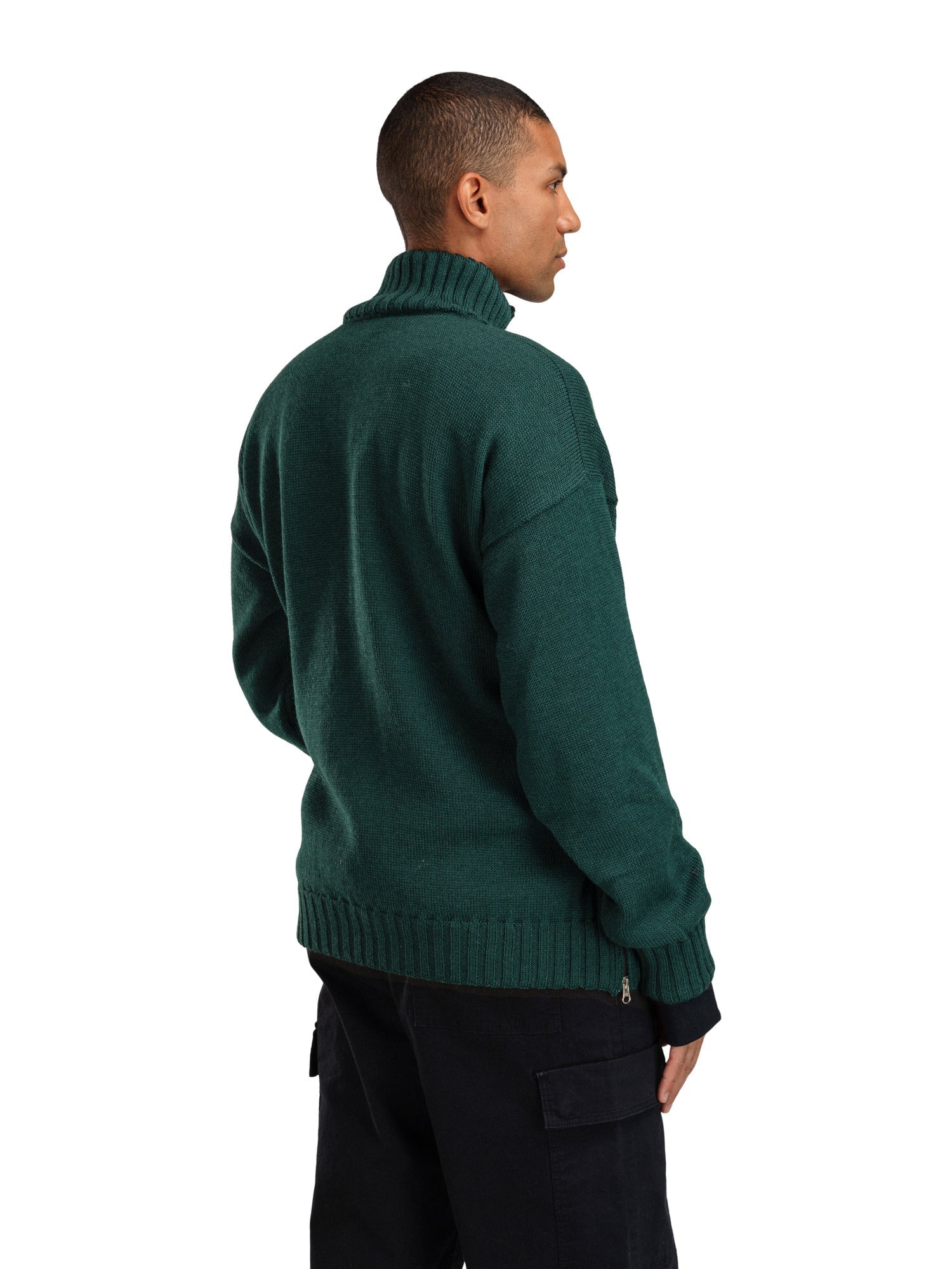Dale Of Norway M ROSET MASC. WP SWEATER Verde pino Bianco sporco M - PeakStyle
