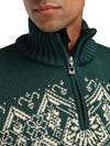 Dale Of Norway M ROSET MASC. WP SWEATER Verde pino Bianco sporco M - PeakStyle