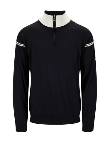 Dale Of Norway M SANDVIK MASC SWEATER Zwart Offwhite XL - PeakStyle