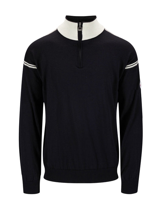 Dale Of Norway M SANDVIK MASC SWEATER Zwart Offwhite XL - PeakStyle