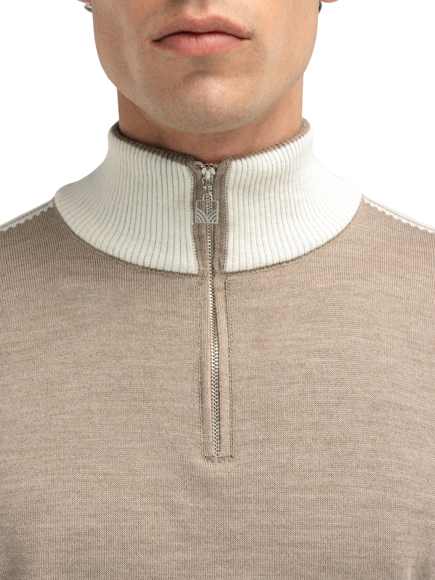 Dale Of Norway M SANDVIK MASC SWEATER Mountainstone Offwhite XXL - PeakStyle