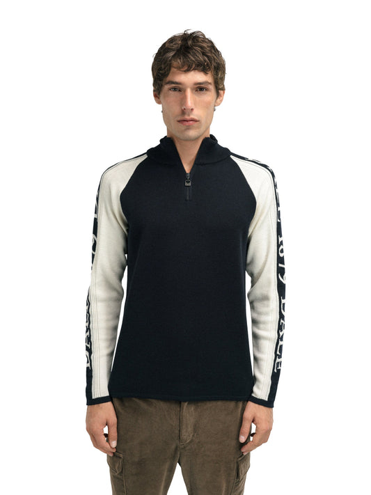Dale Of Norway M SKARSTIND 1879 MASC SWEATER Noir Blanc cassé XXL - PeakStyle