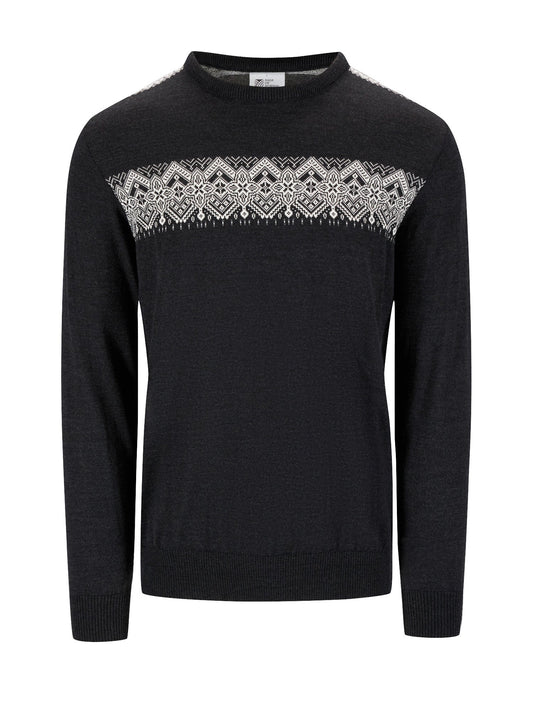 Dale Of Norway M STENBERG MASCULINE SWEATER Dark Charcoal Offwhite XXL - PeakStyle