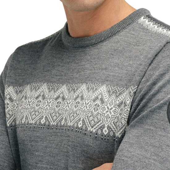 Jersey Dale Of Norway M STENBERG MASCULINE Smoke Offwhite Charcoal XXL - PeakStyle