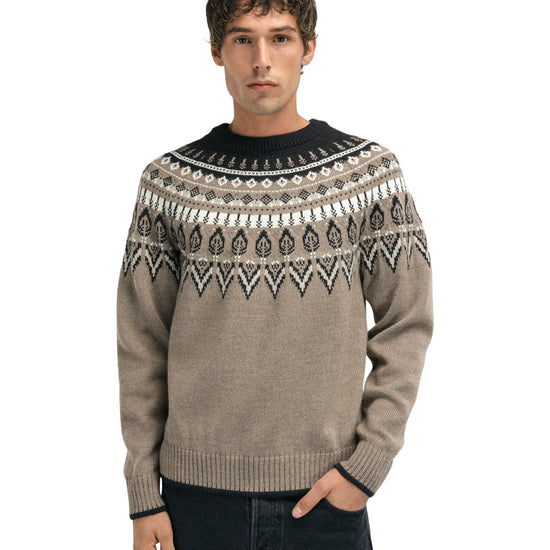 Dale Of Norway M SULA MASC SWEATER Café Arena Blanco roto XXL - PeakStyle