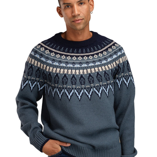 Dale Of Norway M SULA MASC SWEATER Acero Azul marino Azul hielo XXL - PeakStyle