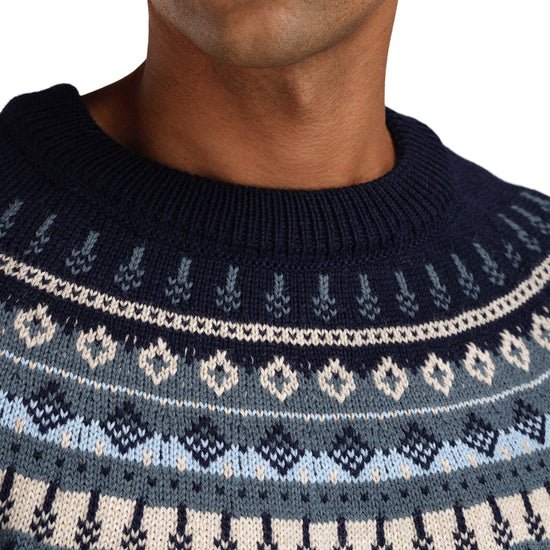 Dale Of Norway M SULA MASC SWEATER Acero Azul marino Azul hielo XXL - PeakStyle