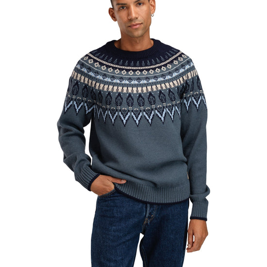Dale Of Norway M SULA MASC SWEATER Acero Azul marino Azul hielo XXL - PeakStyle