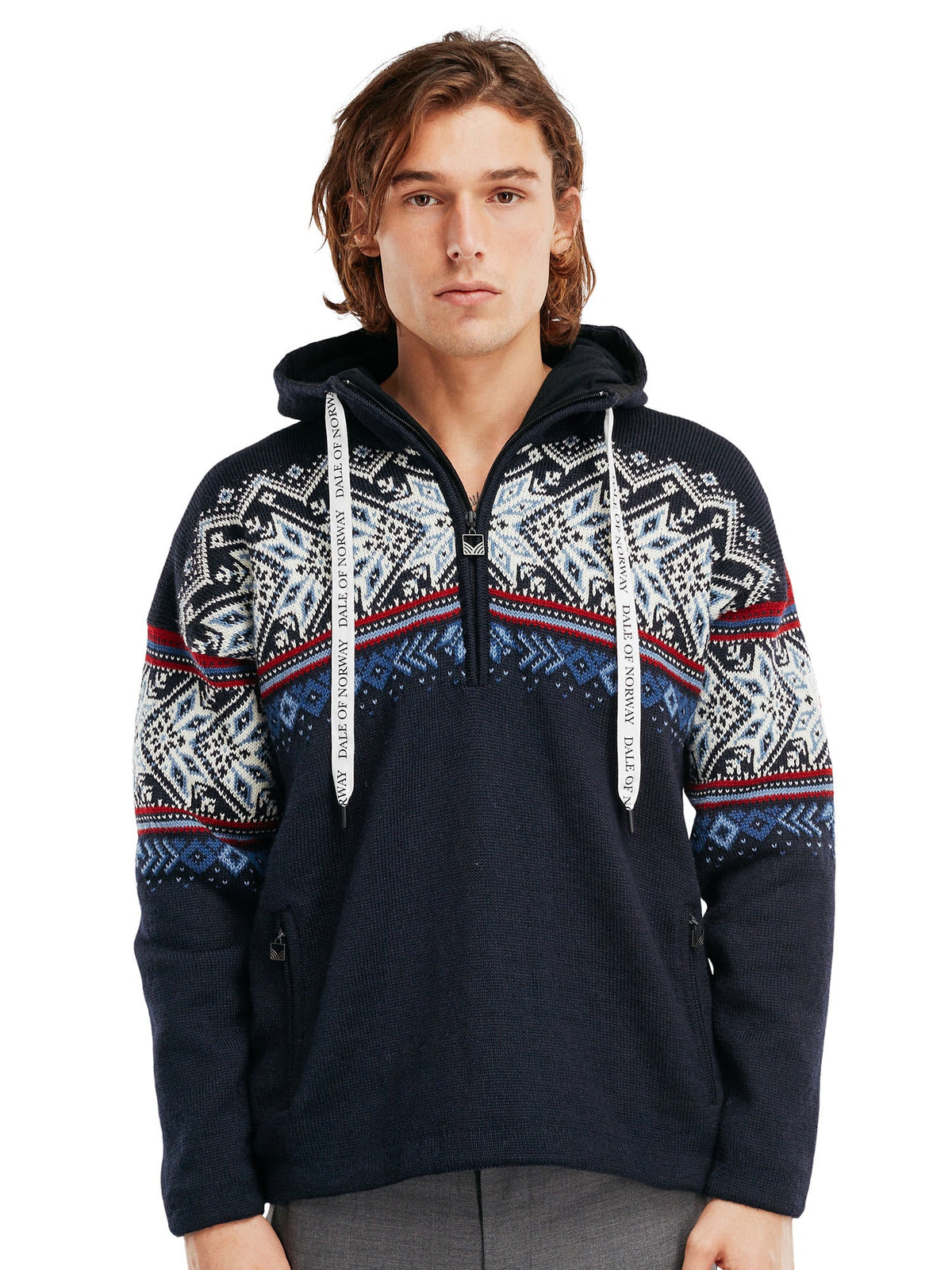 Dale of Norway M VAIL WEATHERPROOF HOODIE - Outerwear at PeakStyle