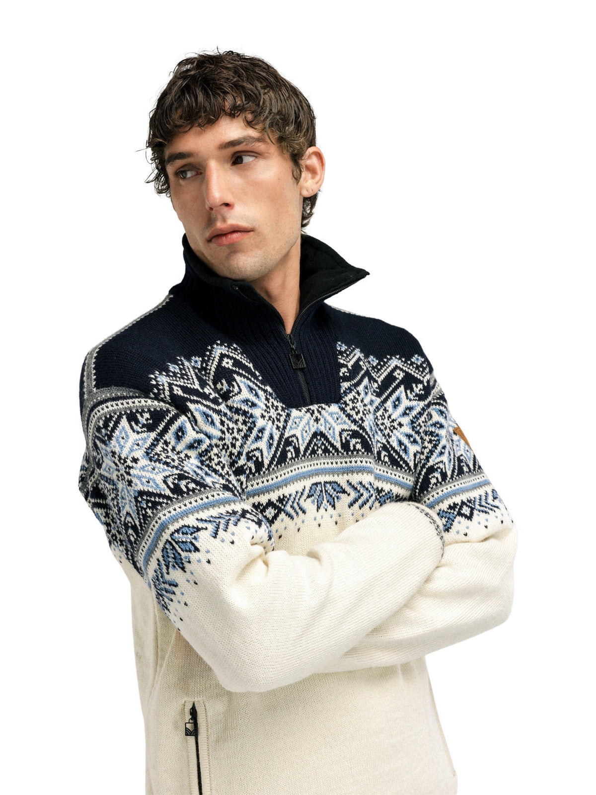 Dale of Norway M VAIL WEATHERPROOF SWEATER - Outerwear at PeakStyle
